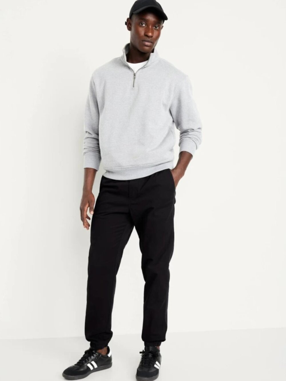 Old Navy Men's Modern Jogger Pants - Black, Size Medium (Built-In Flex)